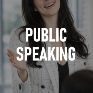 Public Speaking & Live Event Appearances